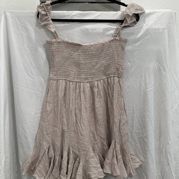 Smocked Ruffle Mini Dress - Picture 4 of 4